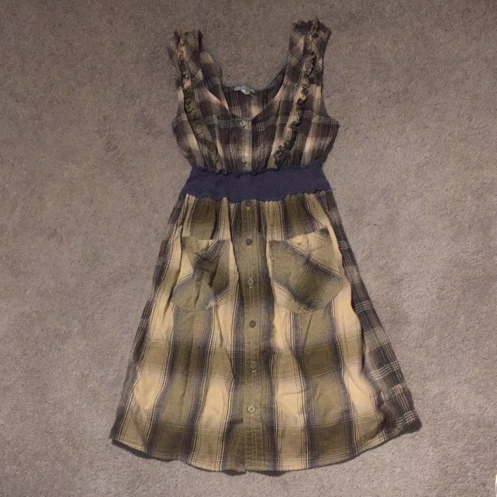 Urban Renewal Brown Plaid Dress by Levi’s